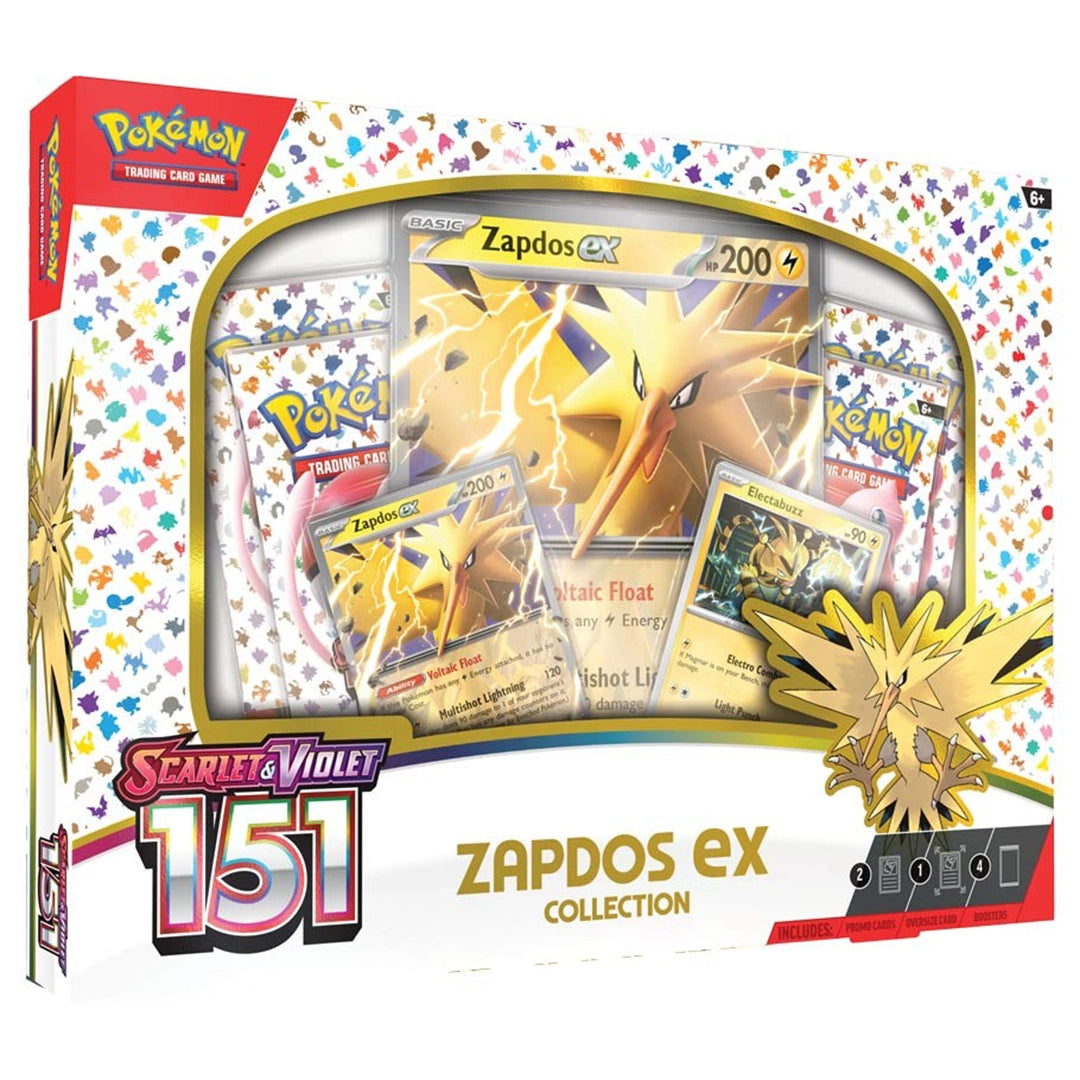 Pokemon 151 Zapdos EX Collection