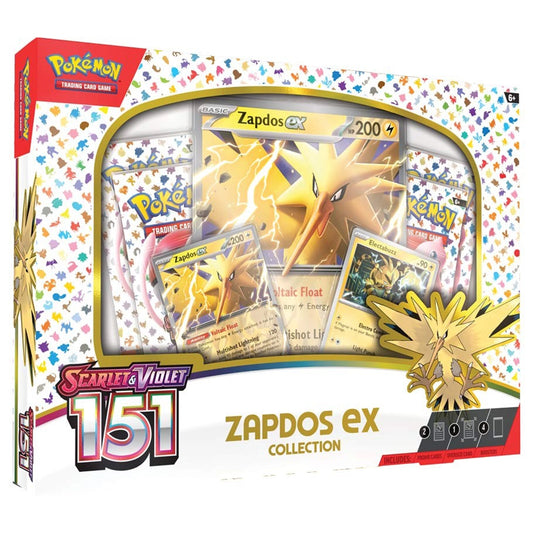 Pokemon 151 Zapdos EX Collection