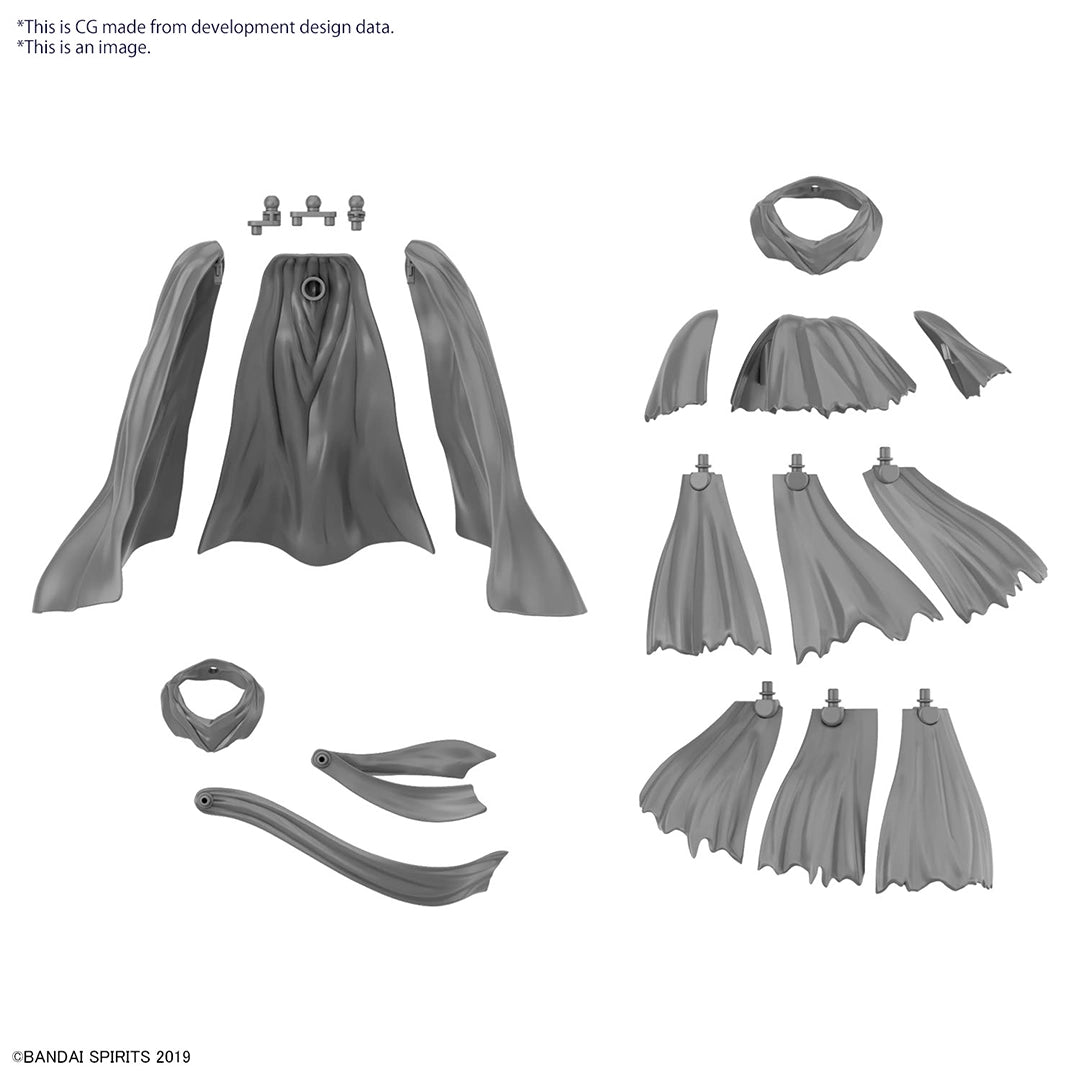 30MM 1/144 OPTION PARTS SET 14 (MULTI CLOTH) Bandai