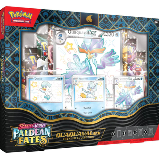 Pokemon: Paldean Fates Premium Collection - Quaquaval EX