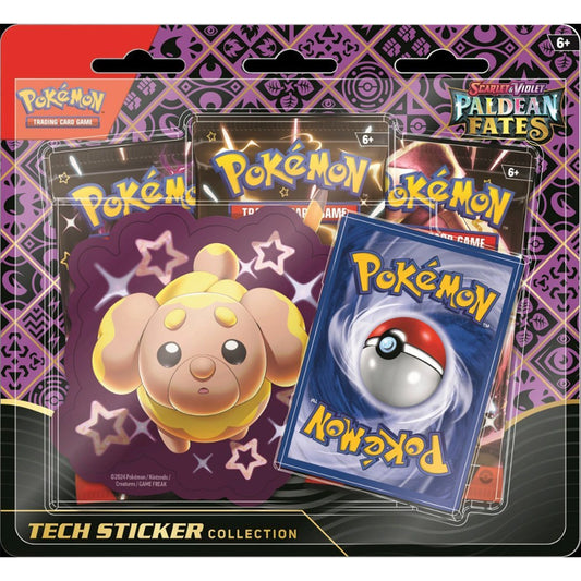 Pokemon Tech Sticker Collection Shiny Fidough