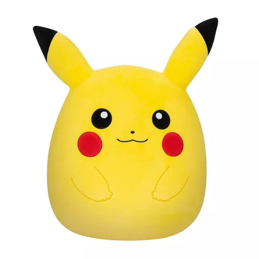 pokemon squishmallow pikachu 10" yellow