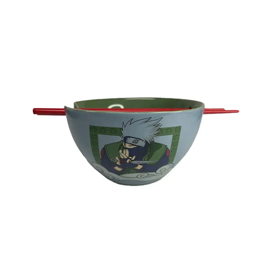 NARUTO - Kakashi Hatake Ramen Bowl with Chopsticks
